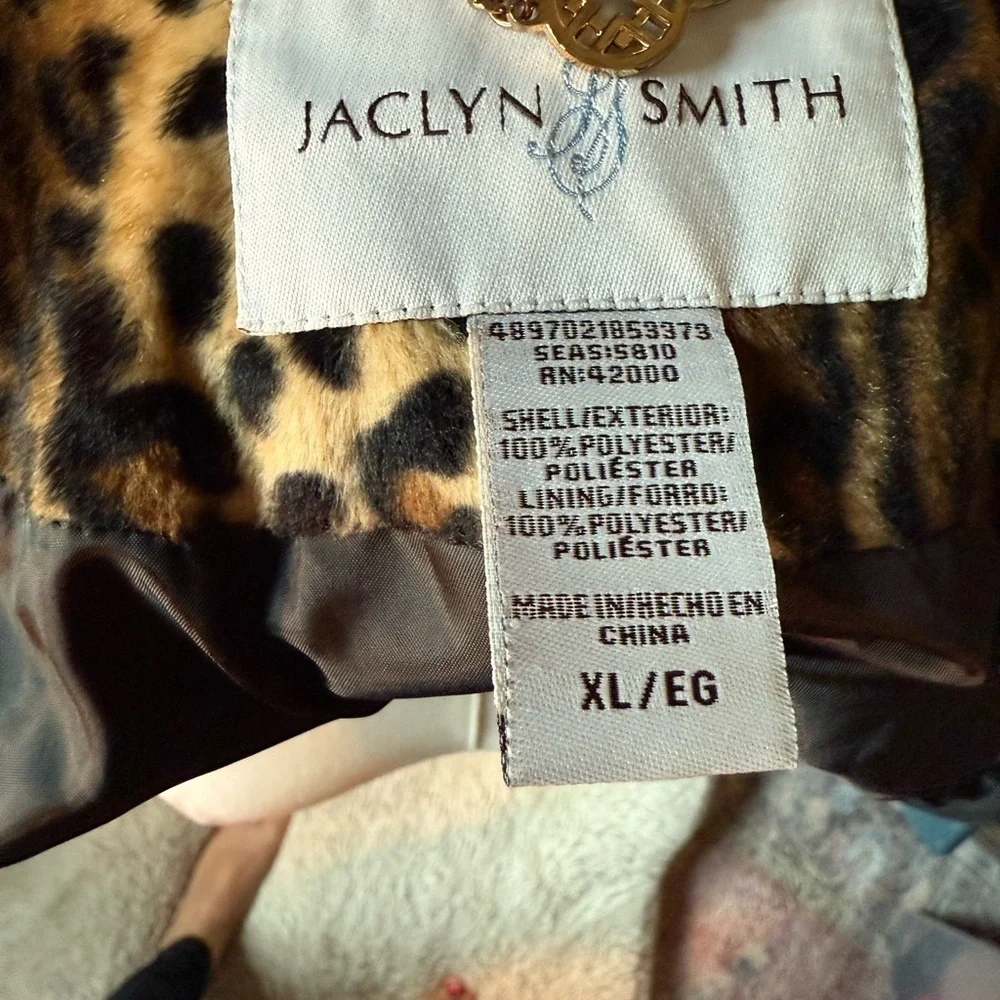 Jaclyn Smith chic faux